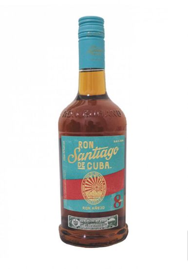 Imagen de Ron Santiago de Cuba añejo 8 años 40 % vol (700 ml)