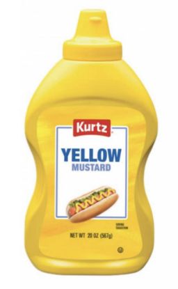 Imagen de Mostaza amarilla Kurtz (567 g)
