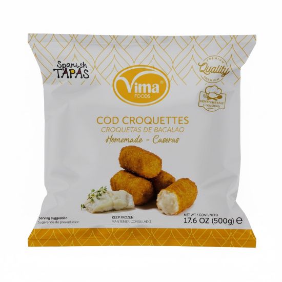 Imagen de Croquetas de bacalao Vima (500 g)